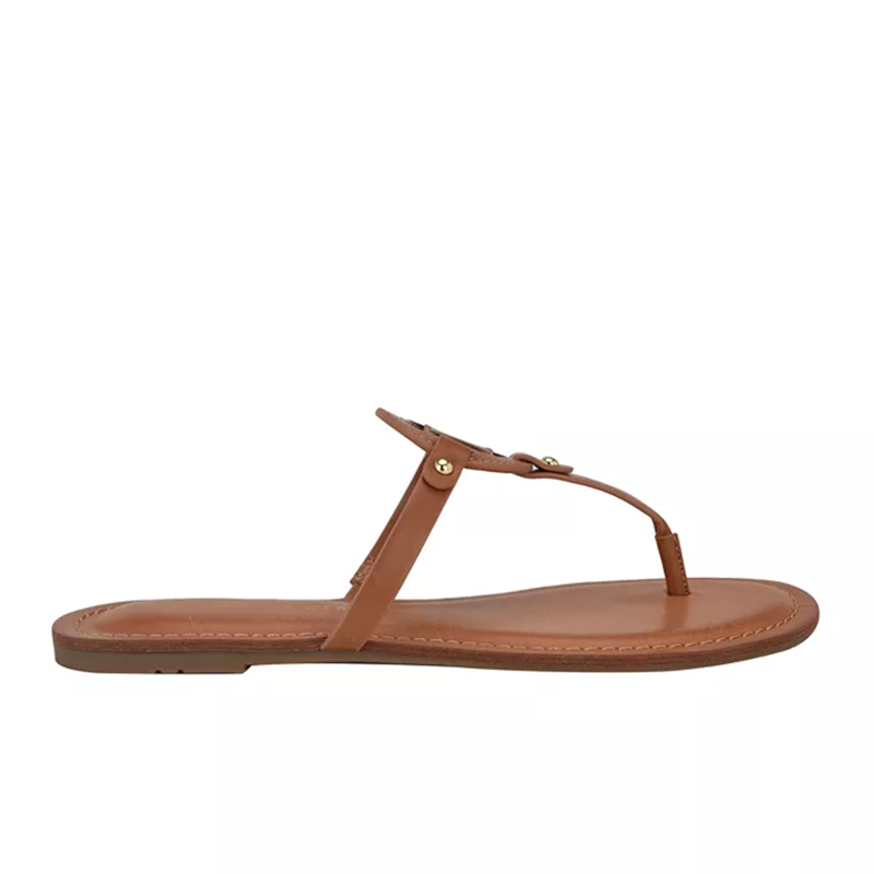 Opp France Women’s Flat Slip On Sandals Anti-slip Brown