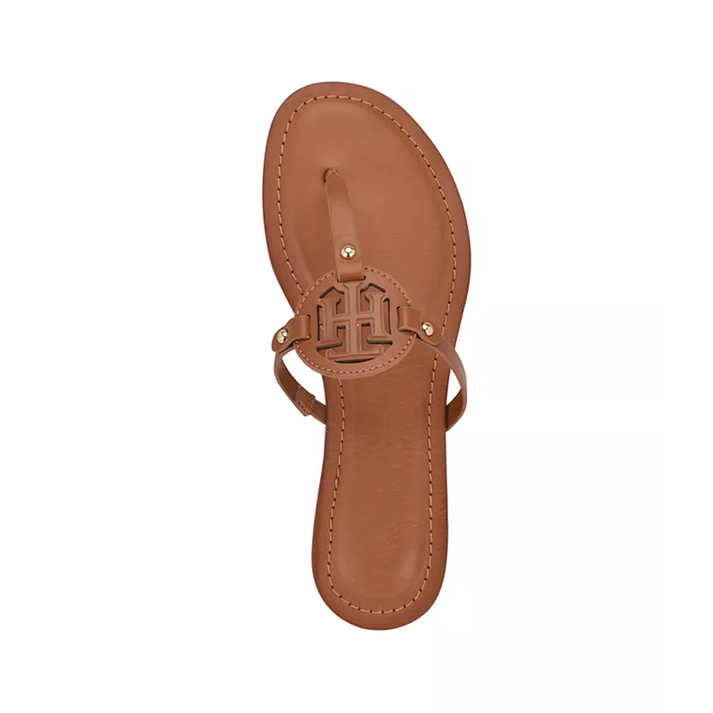 Opp France Women’s Flat Slip On Sandals Anti-slip Brown
