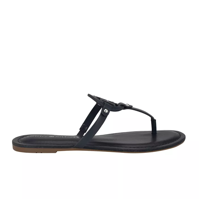 Opp France Women’s Flat Slip On Sandals Anti-slip Dark Blue