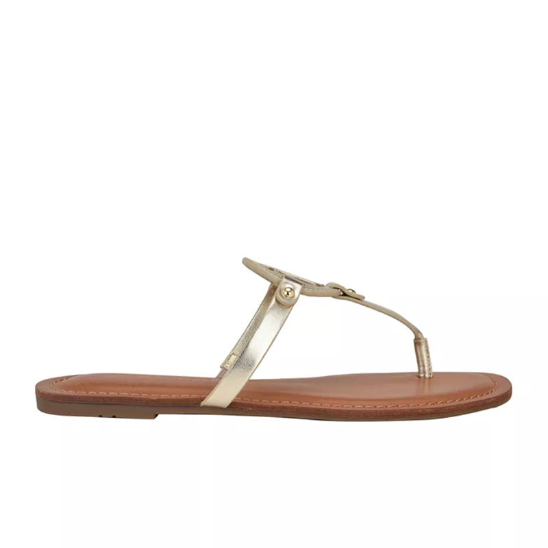 Opp France Women’s Flat Slip On Sandals Anti-slip Gold