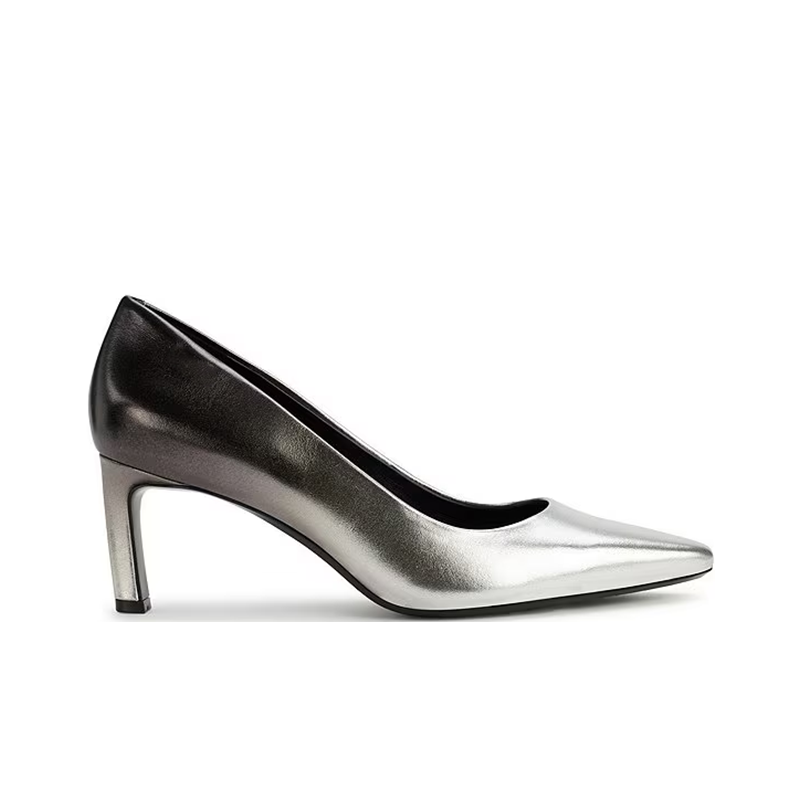 Opp France Women’s High-heeled Sandals Dress Pumps Silver