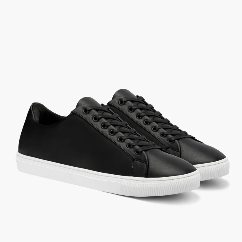 Opp France Women’s Lace-up Versatile And Simple Casual Shoes Black