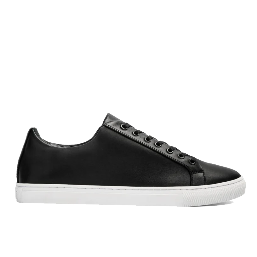 opp france Women’s Lace-up Versatile and Simple Casual Shoes Black