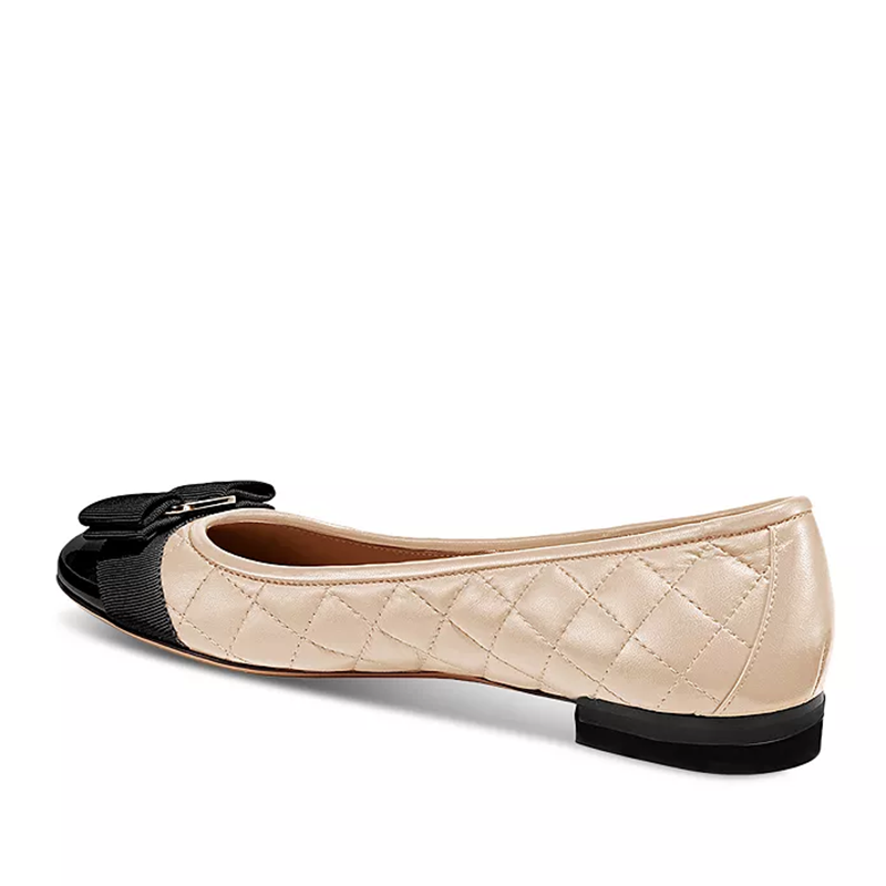 Opp France Women’s Low-heeled Everyday Casual Shoes Beige And Black