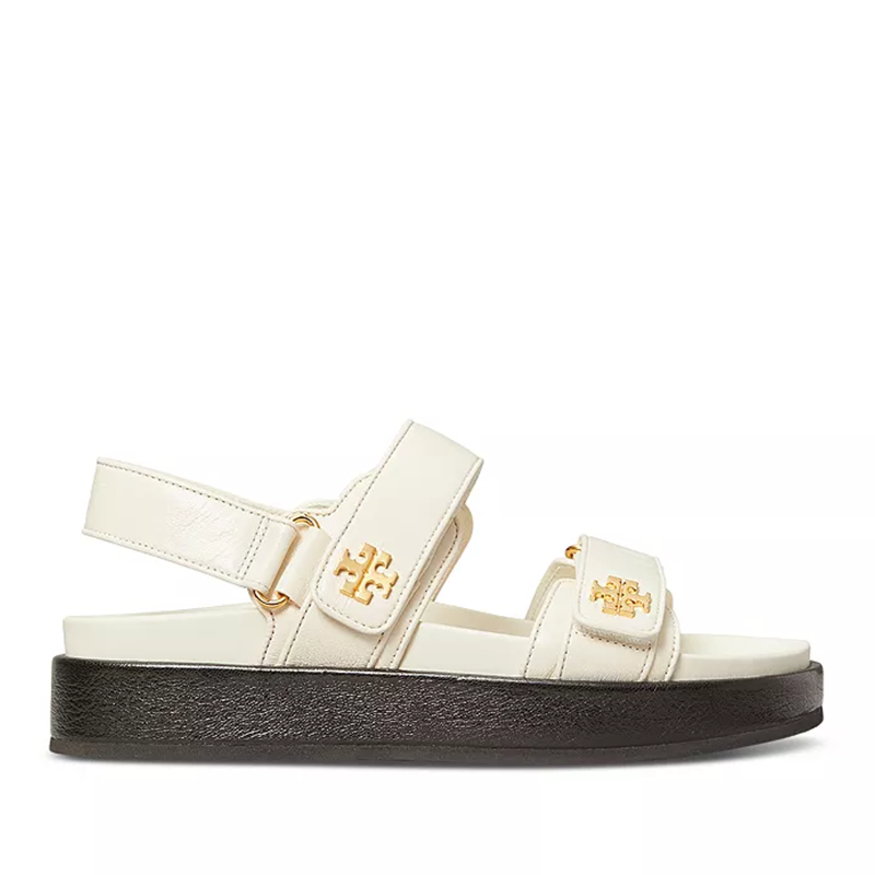 opp france Women’s Low-heeled Kira Sport Slippers Sandals New Ivory