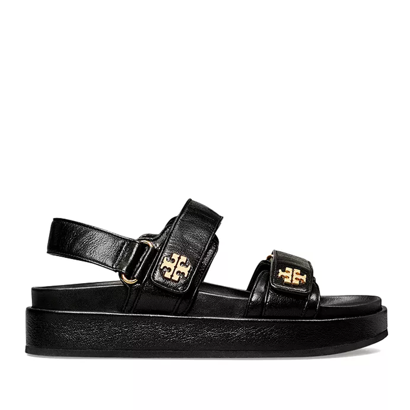 opp france Women’s Low-heeled Kira Sport Slippers Sandals Perfect Black