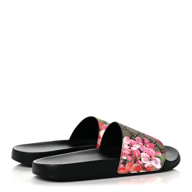 Opp France Women’s Low-heeled Pursuit Pool Slide Slippers Sandals Ebony