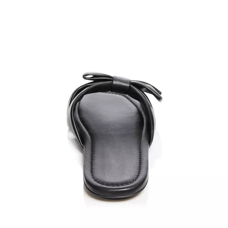 Opp France Women’s Low-heeled Slippers Sandals Black