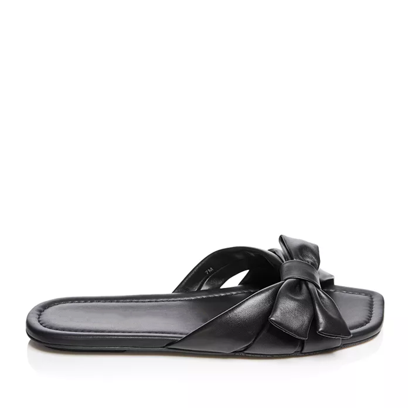 opp france Women’s Low-heeled Slippers Sandals Black