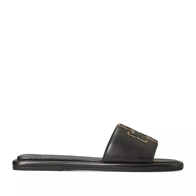 opp france Women’s Low-heeled Slippers Sandals Black