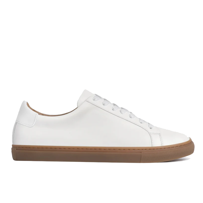 opp france Women’s Non-slip Wear-resistant Soft Lace-up Simple Casual Shoes White