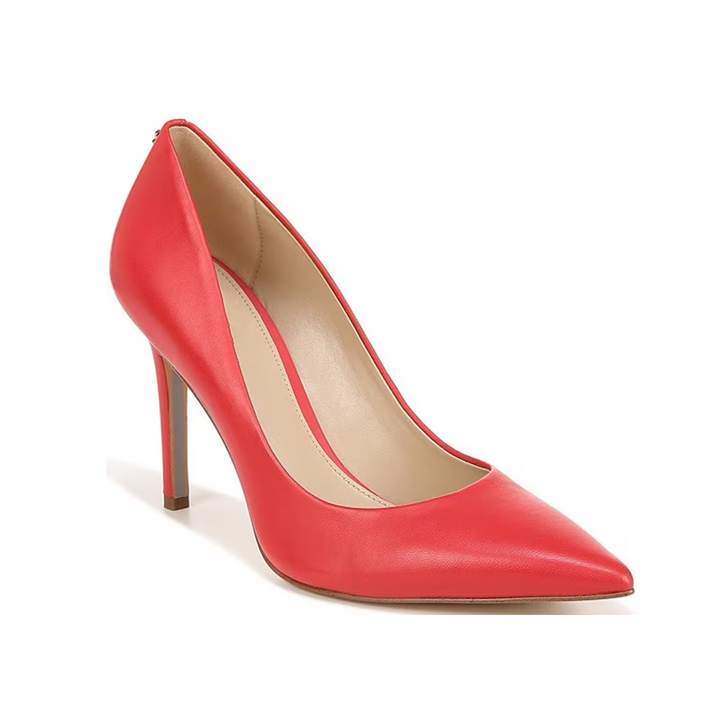 Opp France Women’s Pointed High-heeled Shoes Pointed Toe Pumps Red