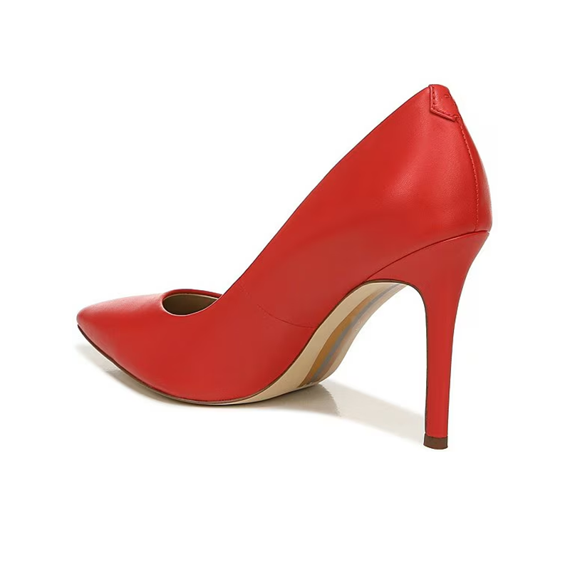 Opp France Women’s Pointed High-heeled Shoes Pointed Toe Pumps Red