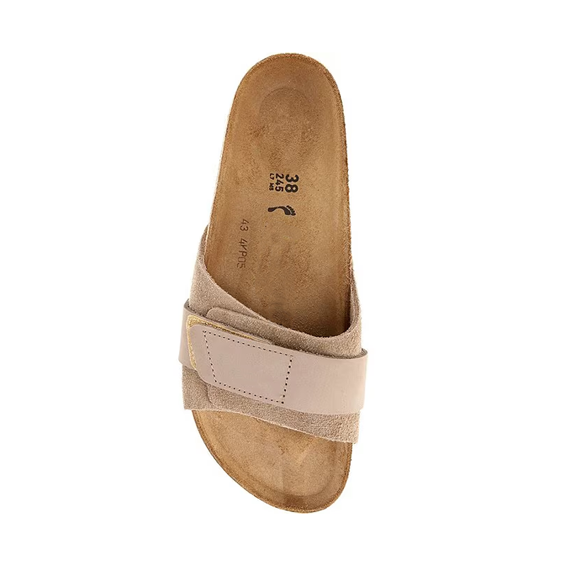 Opp France Women’s Sandals Thick-soled Slippers Taupe