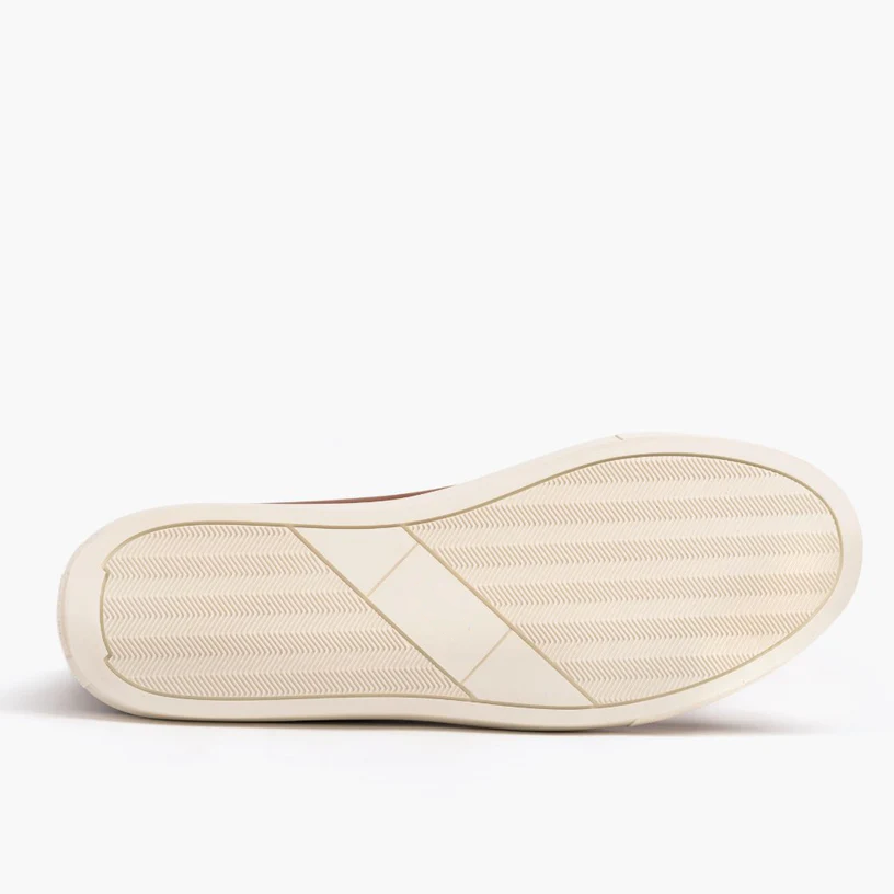 Opp France Women’s Simple Non-slip Lace-up High-top Casual Shoes Toffee