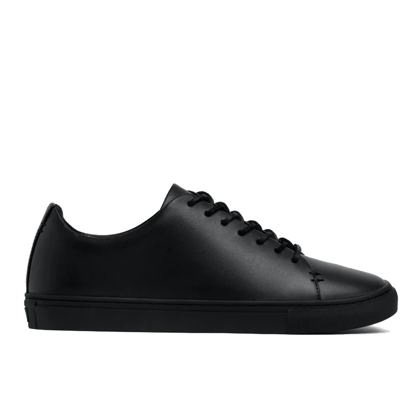 opp france Women’s Simple Wear-resistant Lace-up Casual Shoes Black Vachetta