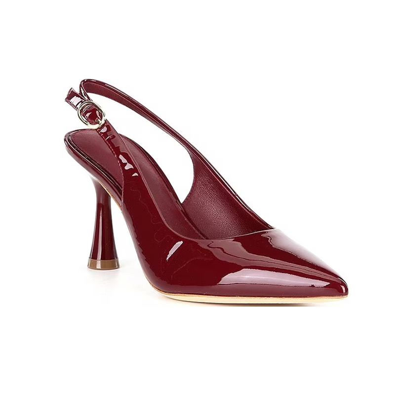 opp france Women’s stiletto sandals pointed toes Red Heels