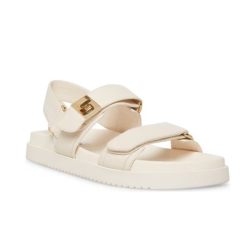 Opp France Women’s Thick-soled Non-slip Sandals Velcro Platform Shoes