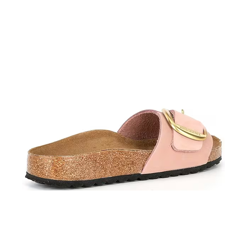 Opp France Women’s Thick-soled Non-slip Slippers Big Buckle Leather Sandals