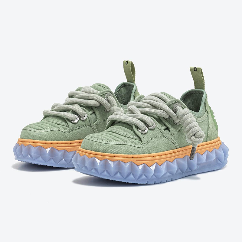 Opp France Women’s Trendy Shoes Thick-soled Casual Shoes Green