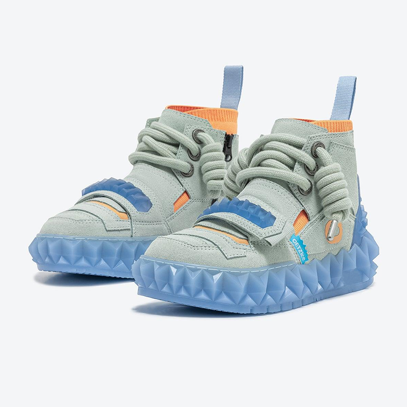 Opp France Women’s Trendy Shoes Thick-soled Casual Shoes Light Green