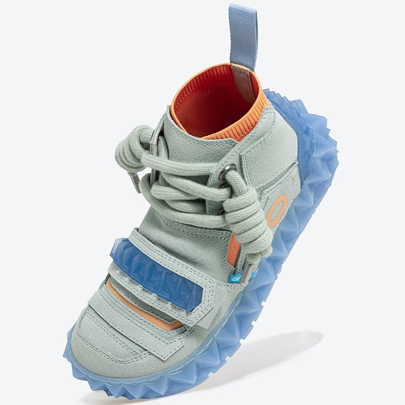 Opp France Women’s Trendy Shoes Thick-soled Casual Shoes Light Green