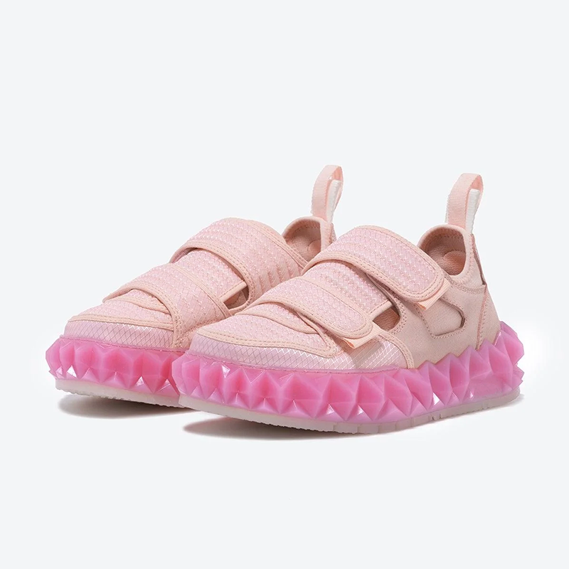 Opp France Women’s Trendy Shoes Thick-soled Casual Shoes Pink