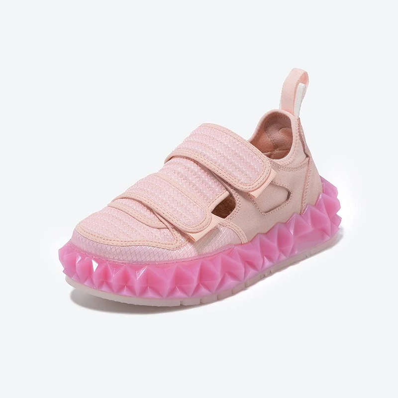 Opp France Women’s Trendy Shoes Thick-soled Casual Shoes Pink