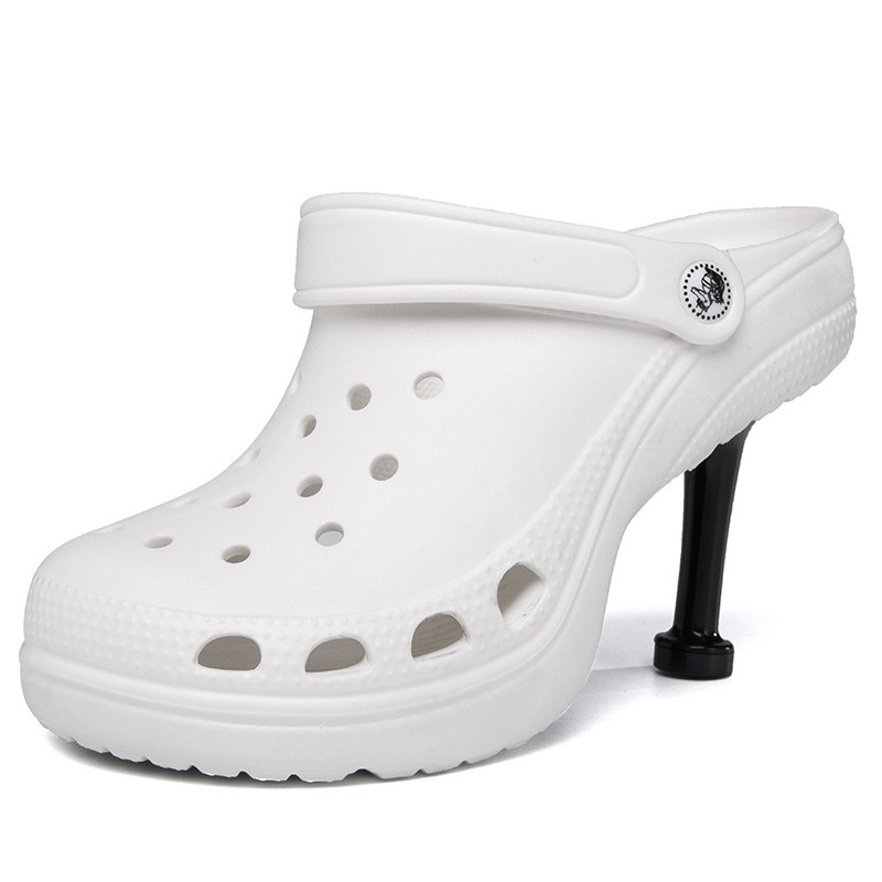 Opp France Women’s Usual High Heel Crocs Multi-color