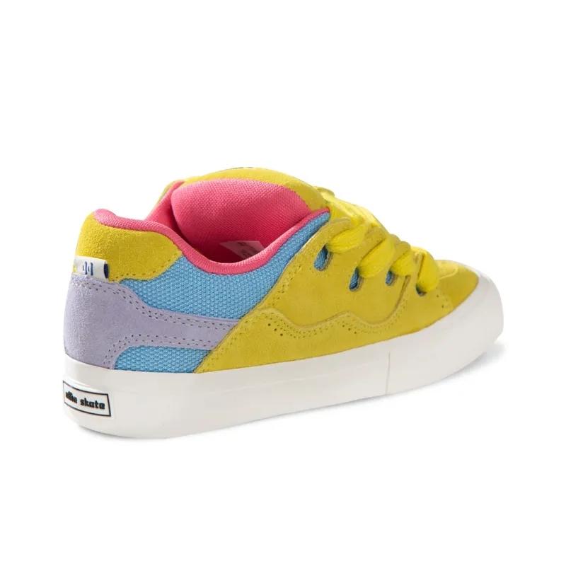 Opp France Yellow Pink Fashionable Youth Unisex Casual Shoes