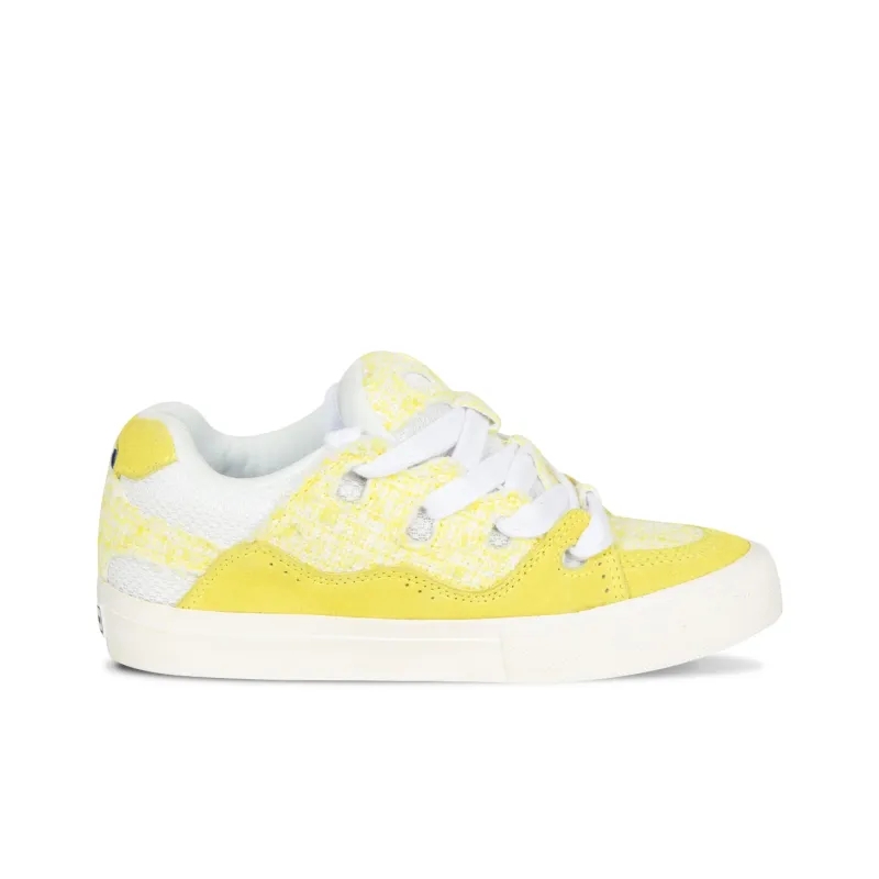 Opp France Yellow White Small Fragrant Fashionable Unisex Casual Shoes