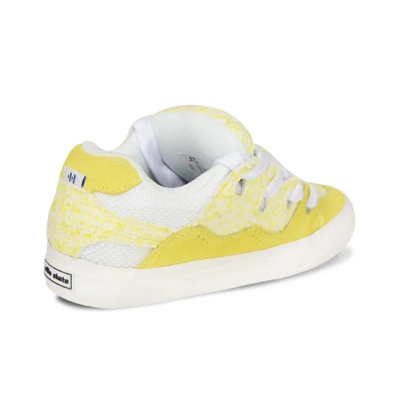 Opp France Yellow White Small Fragrant Fashionable Unisex Casual Shoes