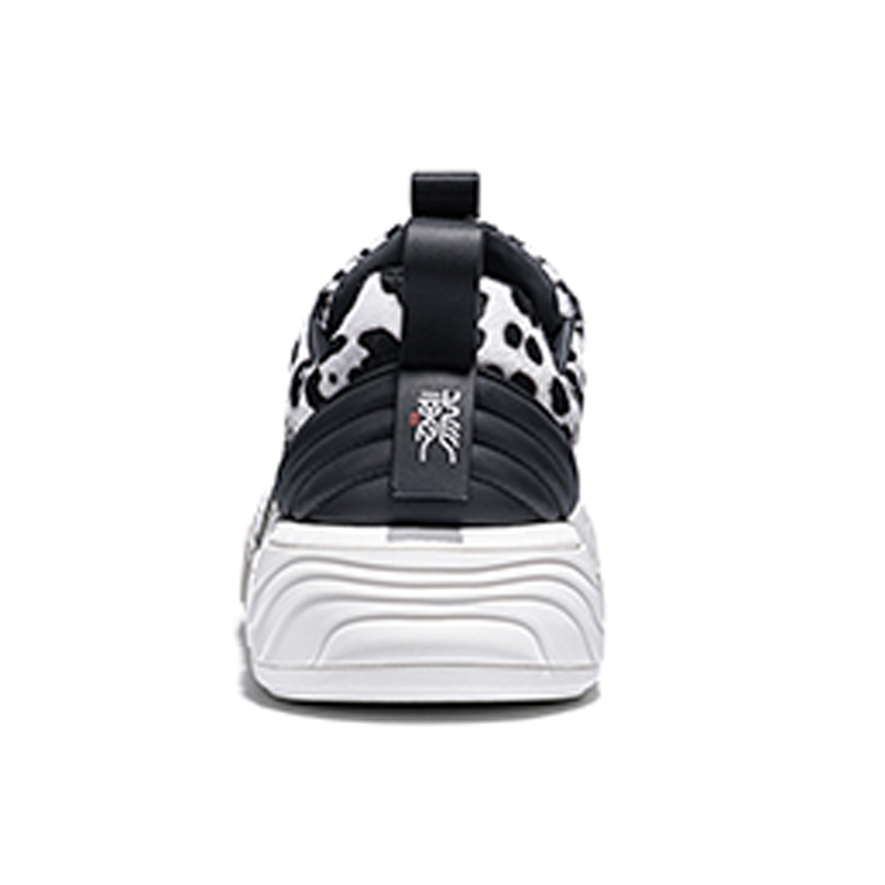 Opp France Zebra Print Thick-soled Casual Shoes For Women All-match Height-increasing Sports Shoes