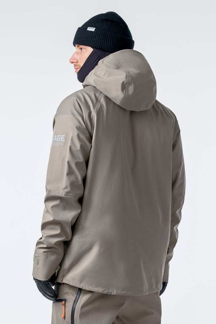 Orage Coquille Légère MTN-X Glacier Pour Hommes