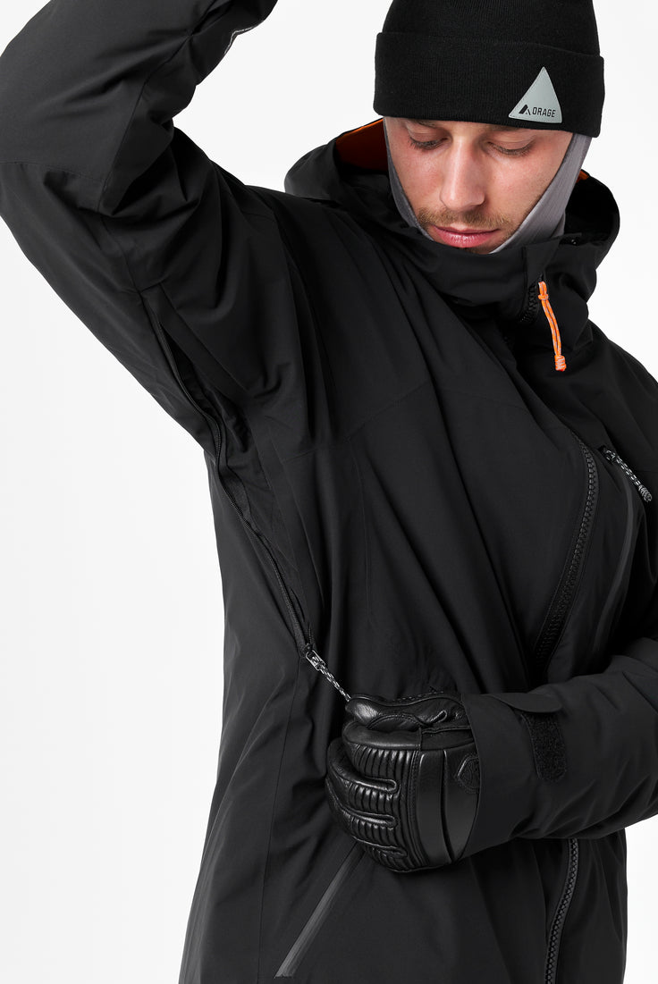Orage Miller Insulated Jacket-Black