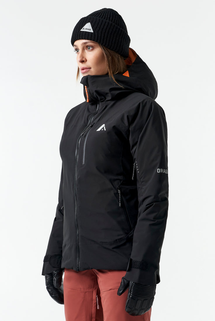 Orage Nina Hybrid Insulated Jacket-Black