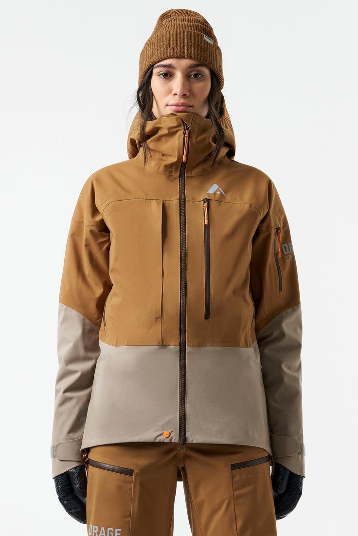 orage Panorama 3L Jacket-Clay