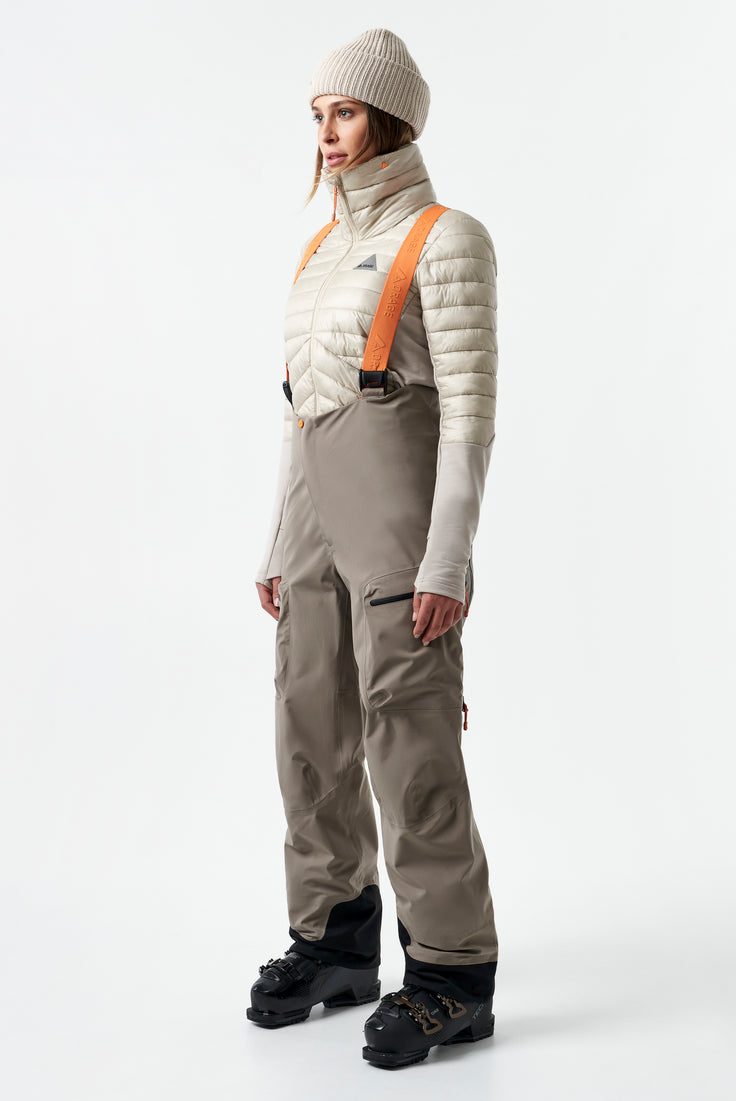 Orage Women’s Mtn-X Treeline 3L Light Bib-Clay