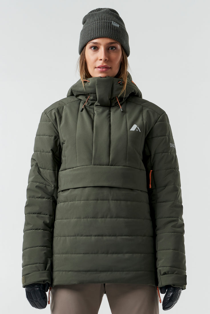 Orage Unisex Palisade Insulated Pullover Jacket-Boreal