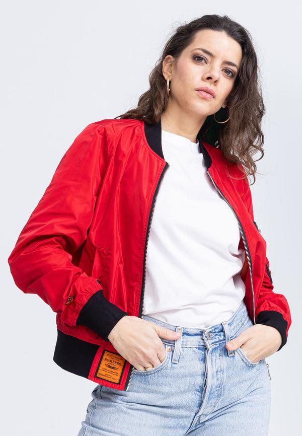Original Bombers MA1 WOMEN RED