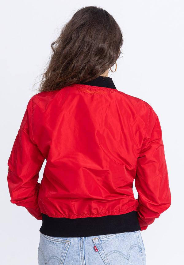 Original Bombers MA1 WOMEN RED