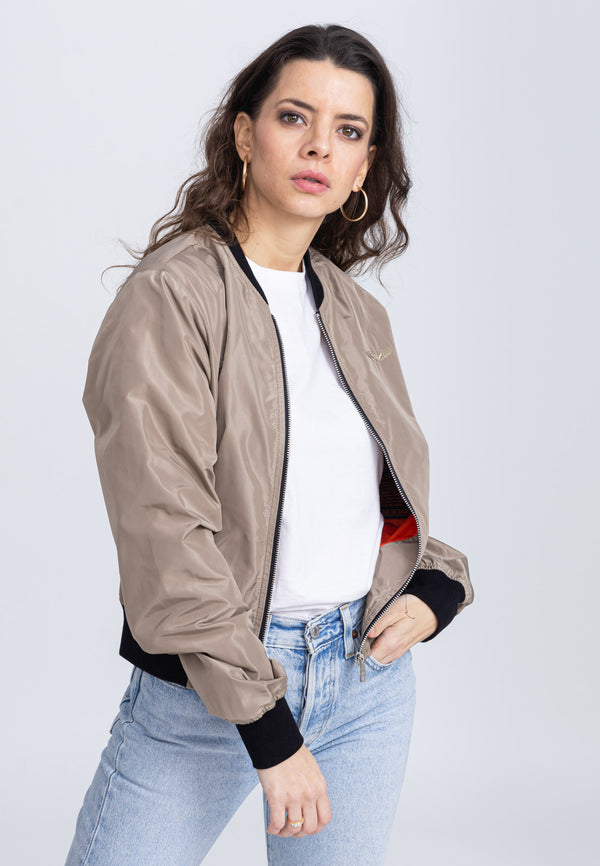 original bombers MA1 WOMEN TAN
