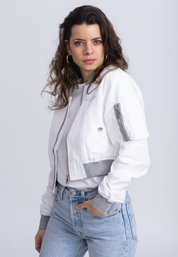 Original Bombers MA1 WOMEN WHITE