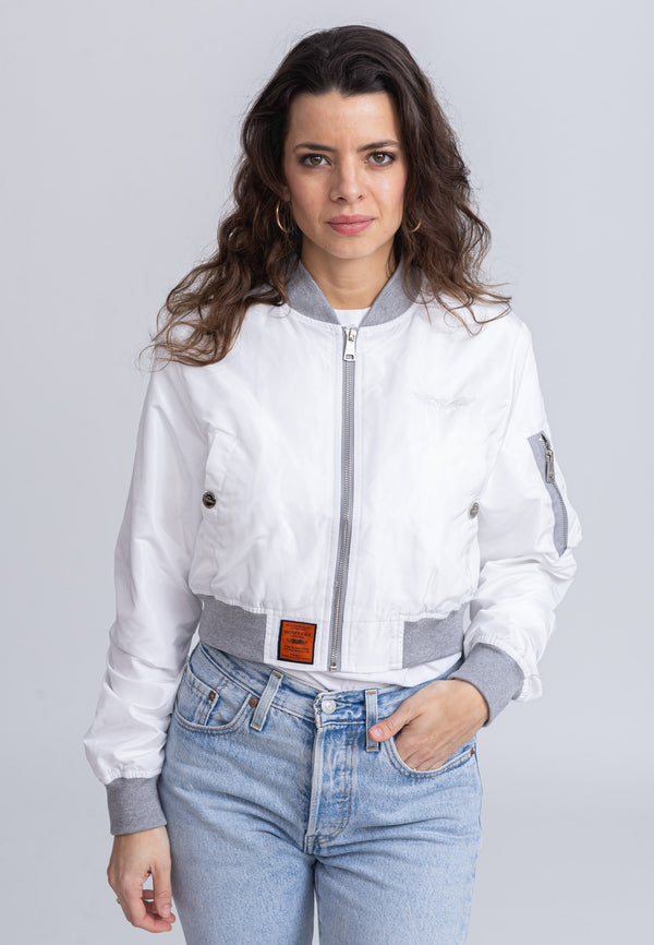 Original Bombers MA1 WOMEN WHITE