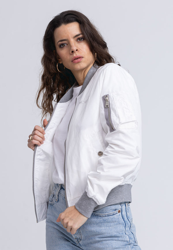 Original Bombers MA1 WOMEN WHITE