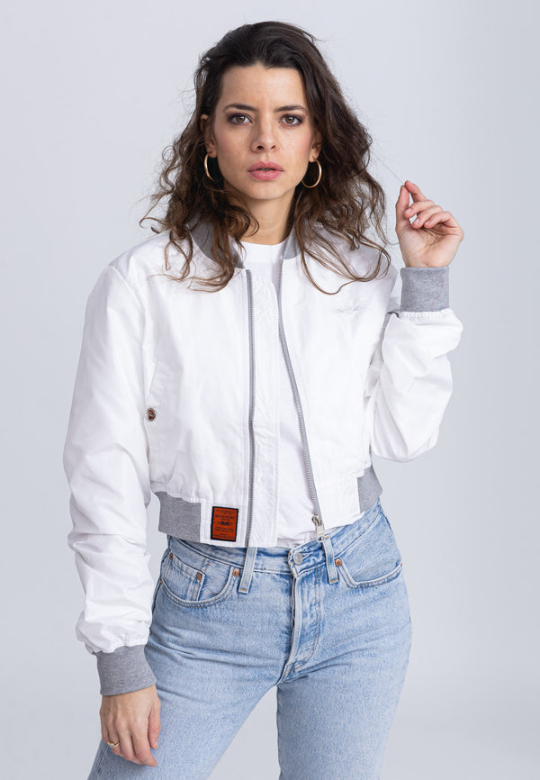 original bombers MA1 WOMEN WHITE