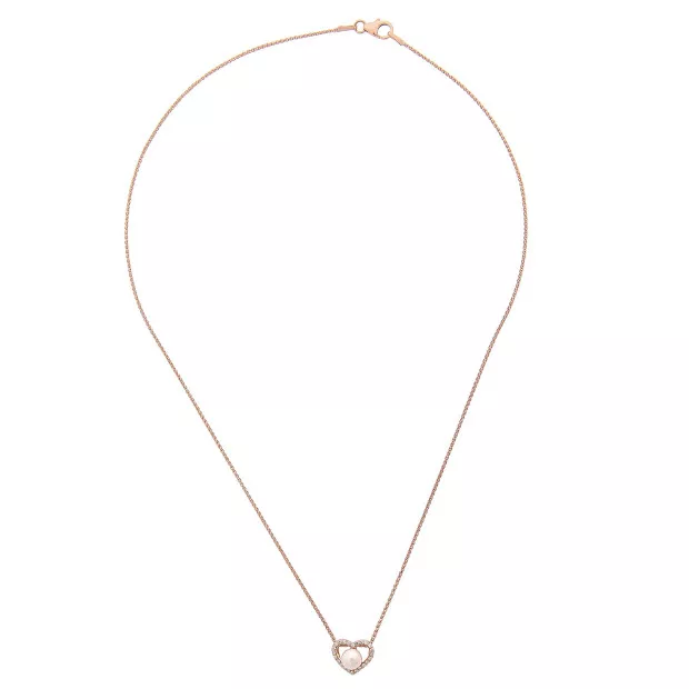 Orphelia Alberte Silver Chain With Pendant ZH-7233/RG