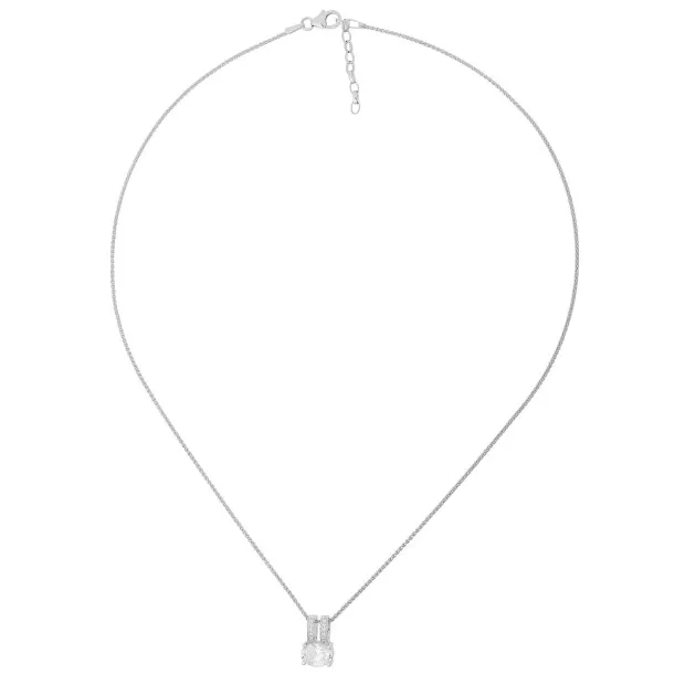 Orphelia Alena Sterling Silver Chain With Pendant ZH-7122