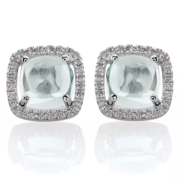Orphelia Alexandra White-gold 18k Stud Earrings OD-5316