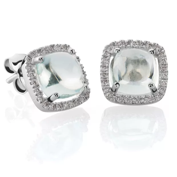 orphelia Alexandra White-gold 18k Stud Earrings OD-5316